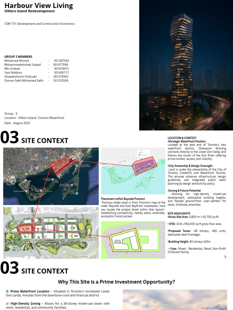CSM 731 - Group 3 - Final Presentation | PDF | Mixed Use Development ...