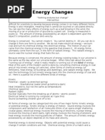 Download Energy Changes by Mandy Westbrooks Miller SN9926681 doc pdf