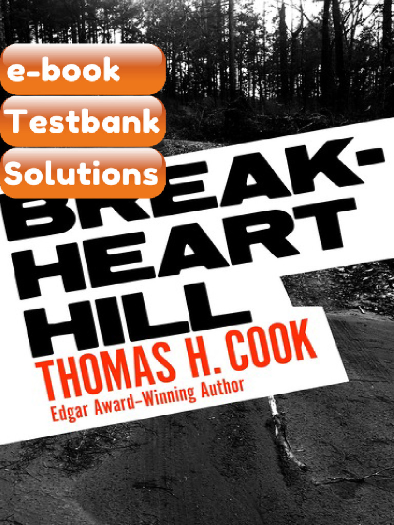 Testbank Breakheart Hill Thomas H Cook | PDF | Subscription Business ...