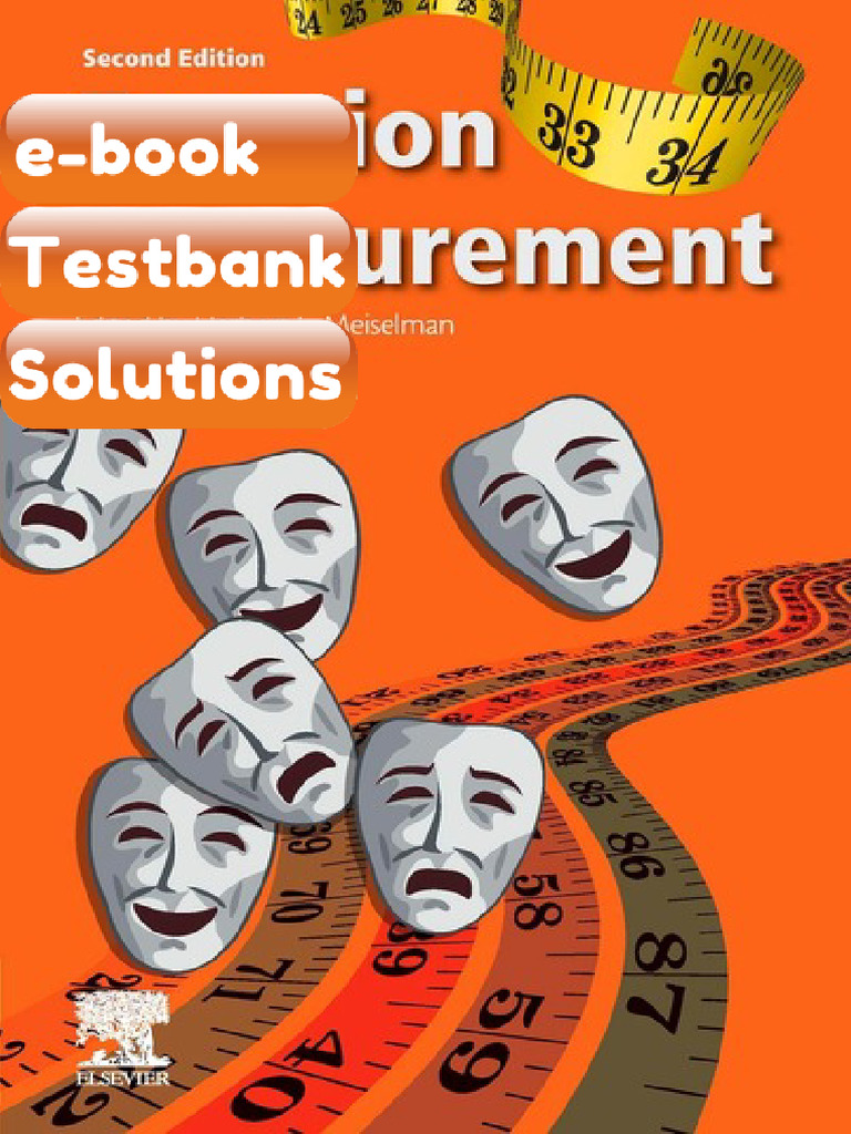 Testbank Emotion Measurement 2nd Edition Herbert L Meiselman | PDF ...