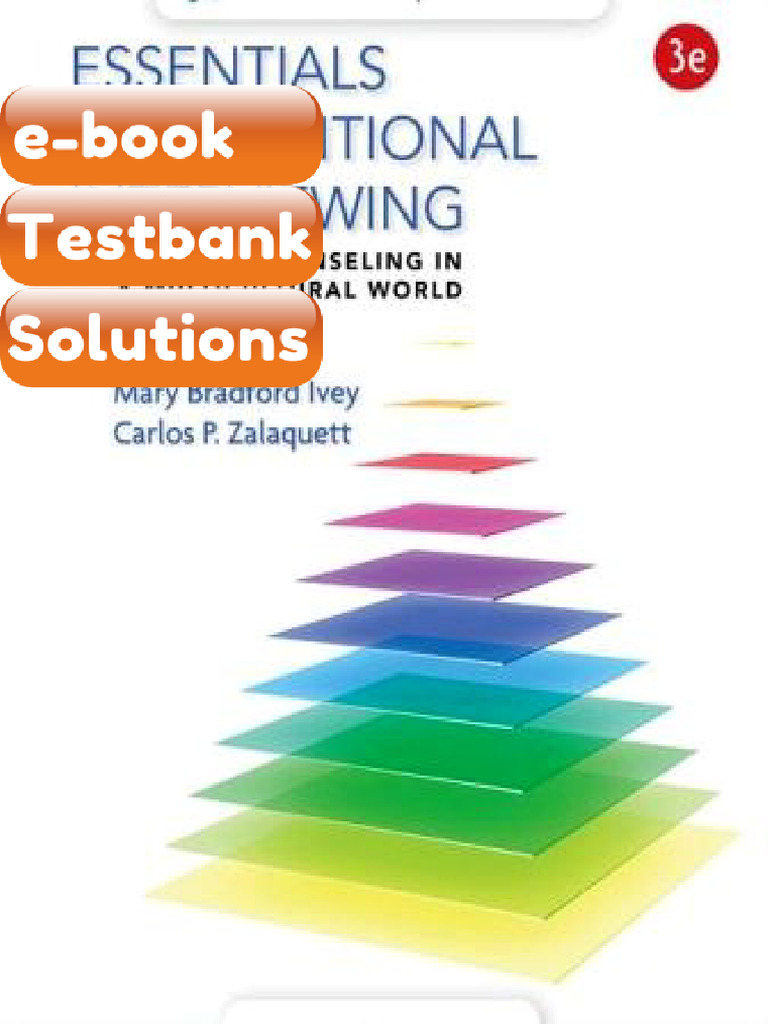 Testbank Essentials of Intentional Interviewing 3rd Edition Allen E ...