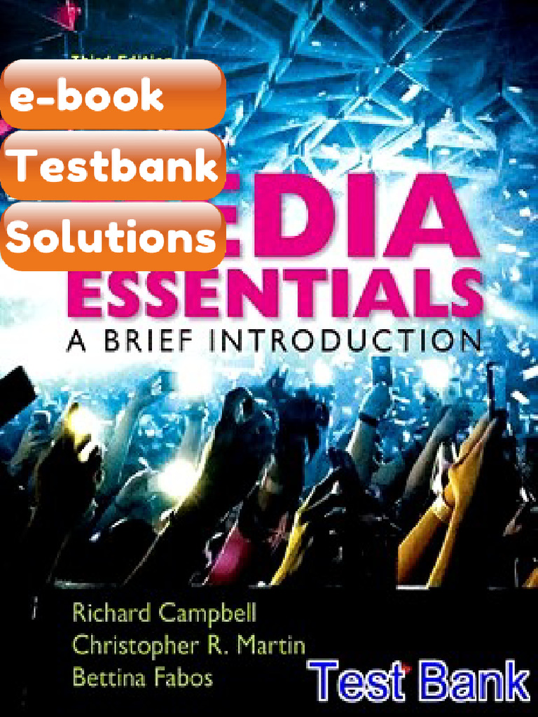Testbank Media Essentials A Brief Introduction 3rd Edition Campbell ...