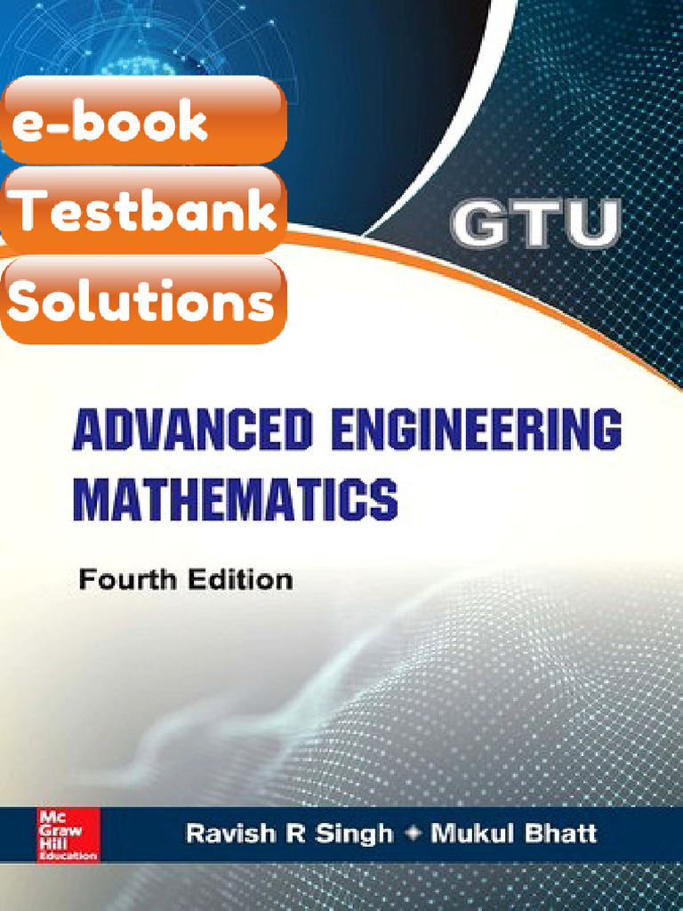 Testbank Advanced Engineering Mathematics Gujarat Technological ...