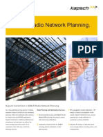 Datasheet - GSM-R Radio Network Planning