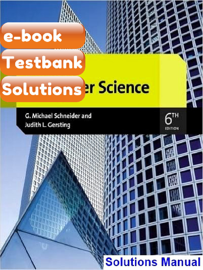 Testbank Invitation To Computer Science 6th Edition Schneider | PDF ...