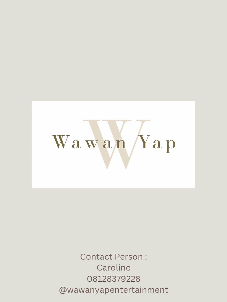 PL Wawan Yap | PDF