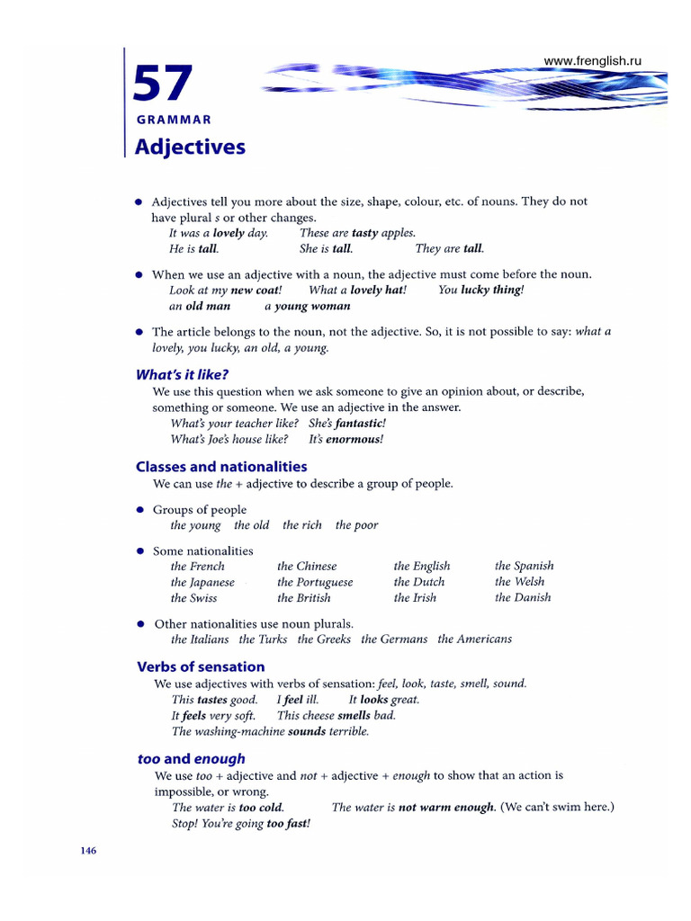 Adjective | PDF