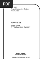 Proposal IT Networking Support LKS SMK 2011