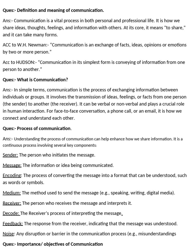 Communication | PDF | Communication | Information