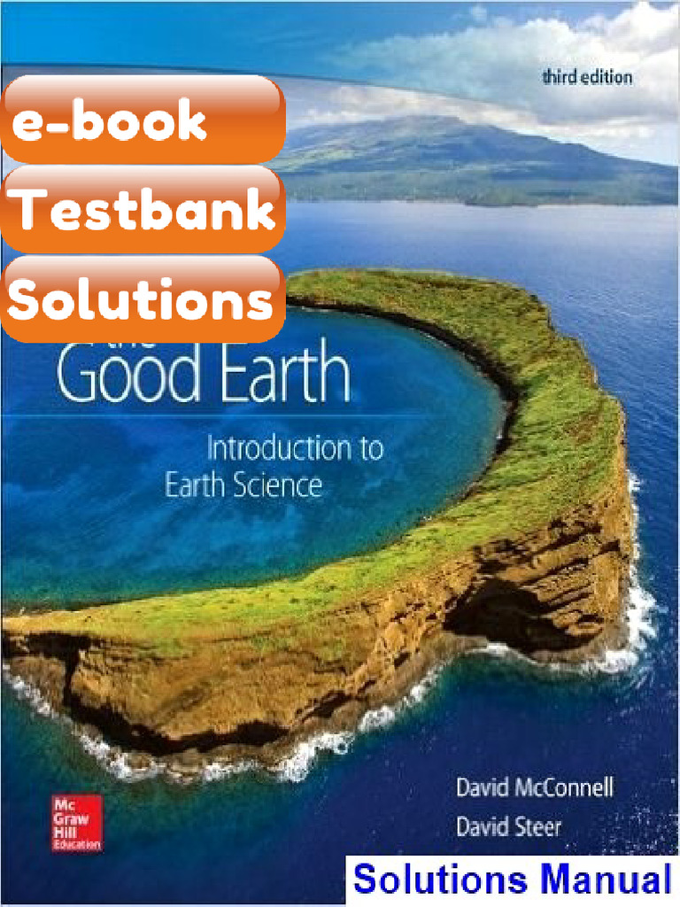 Testbank Good Earth Introduction To Earth Science 3rd Edition McConnell ...