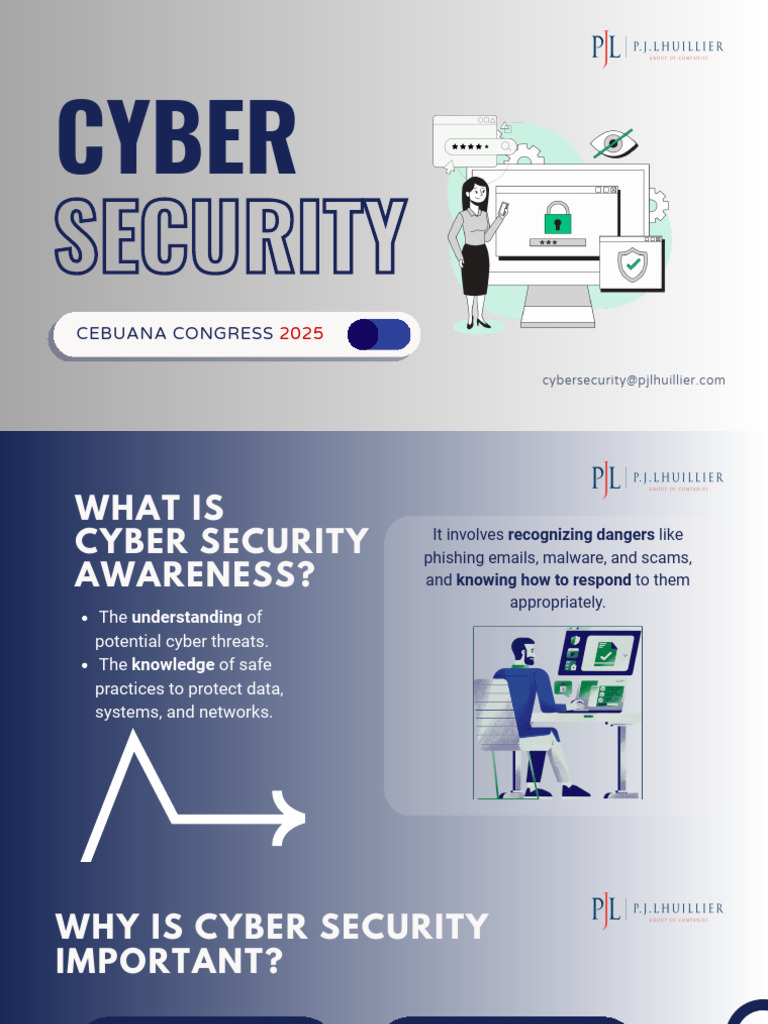 Cyber Security Presentation | PDF | Security | Computer Security