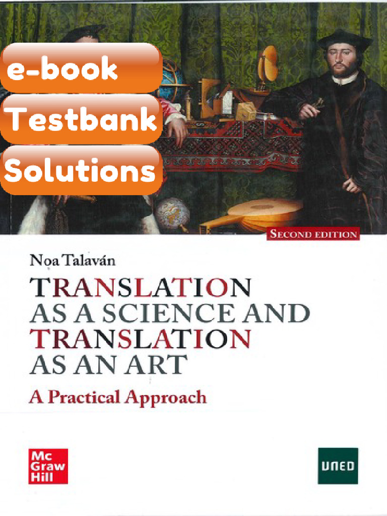 Testbank Translation as Science Translation as an Art Practical ...
