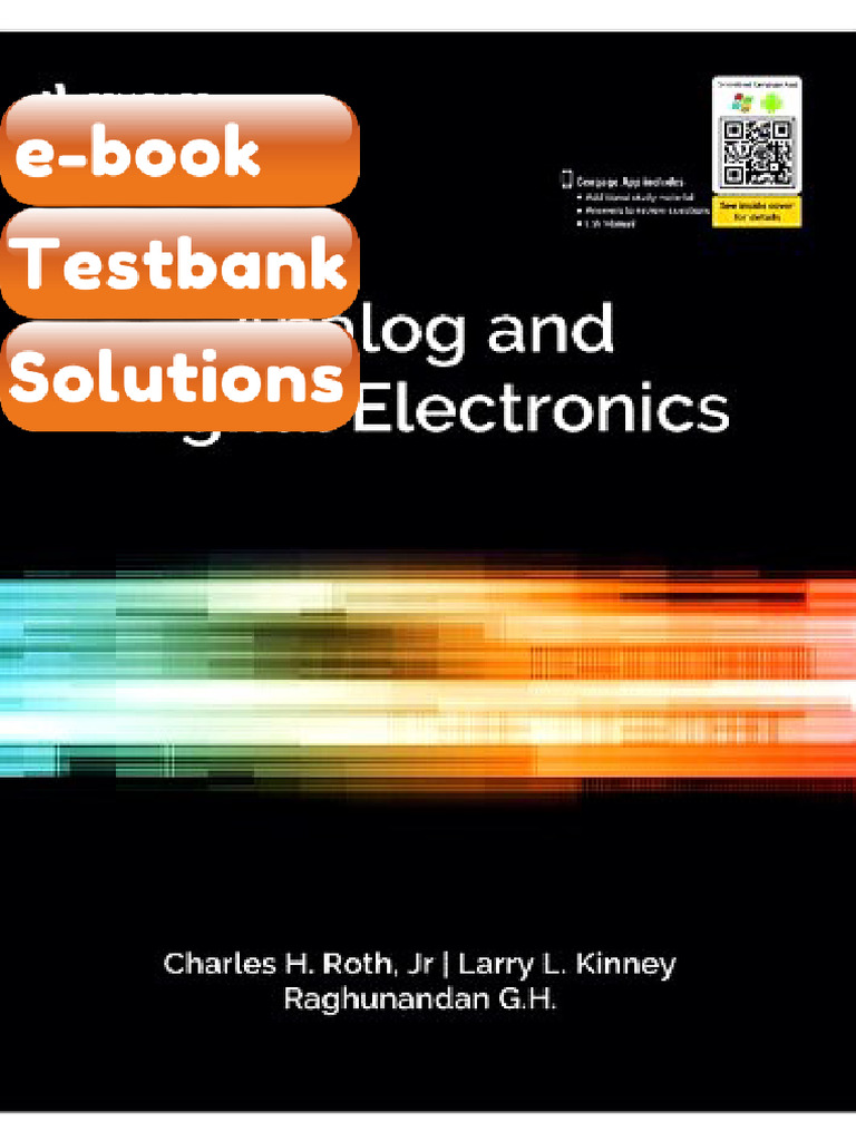 Testbank Analog and Digital Electronics 1st Edition Download | PDF ...
