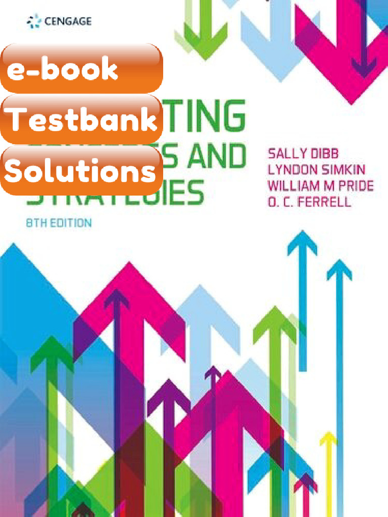 Testbank Marketing Concepts Strategies 8th Edition Lyndon Simkin | PDF ...