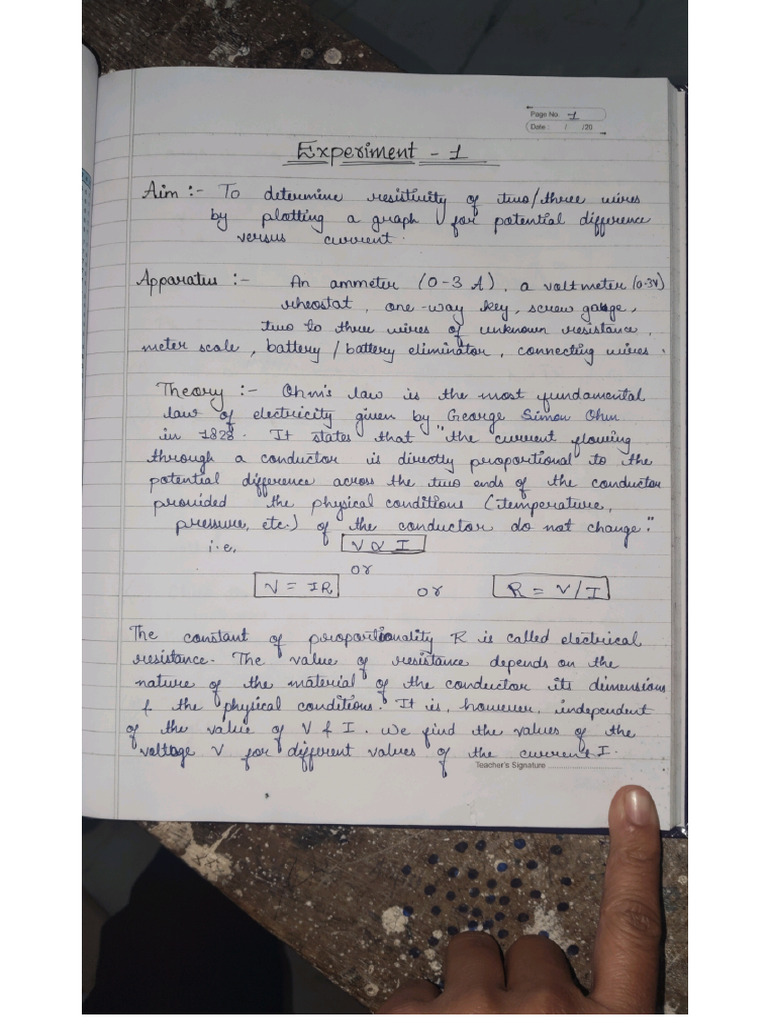 Physics Practical | PDF