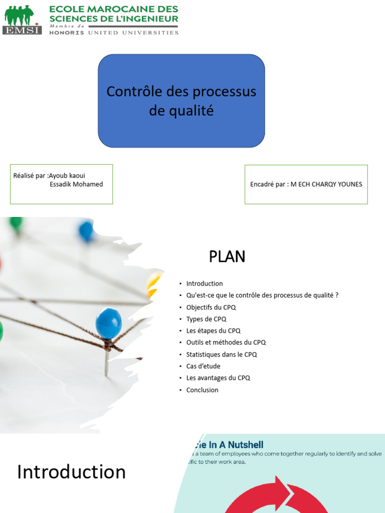 Présentation Qualité | PDF | Statistiques | Management de la qualité