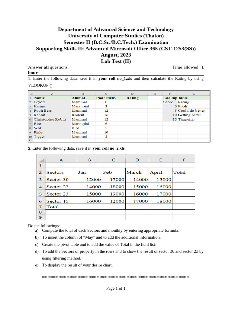 Lab Test 2 Q1 | PDF