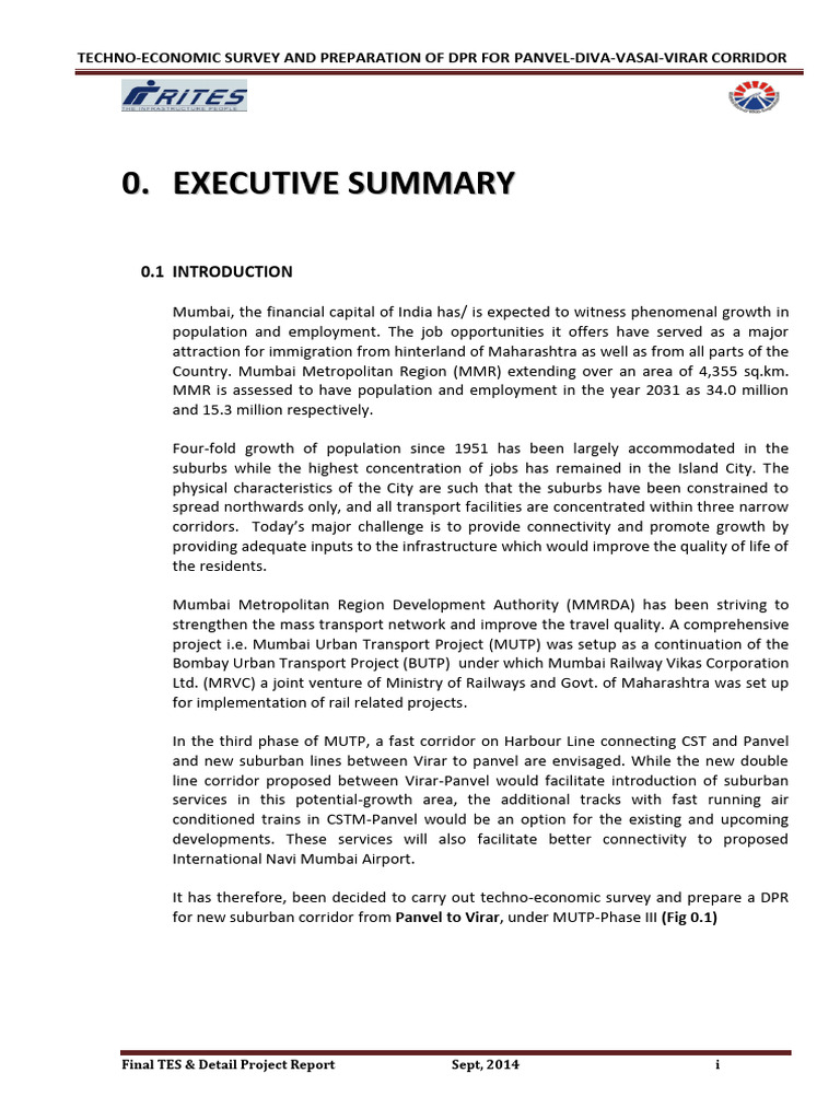 000 Executive Summarry Amended | PDF | N Ox | Air Pollution