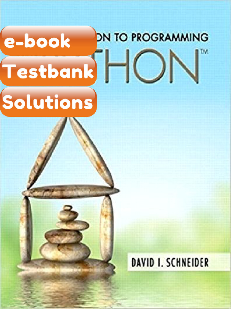 Testbank Introduction To Programming Using Python An 1 Fast Download ...
