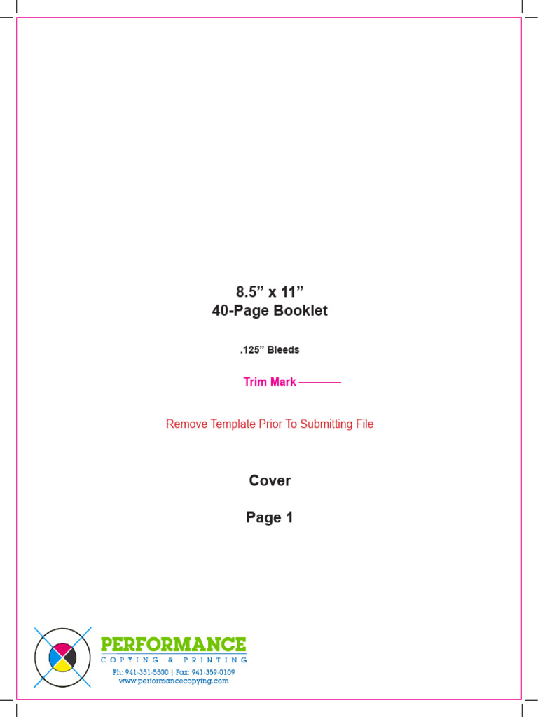 40 Page Booklet | PDF