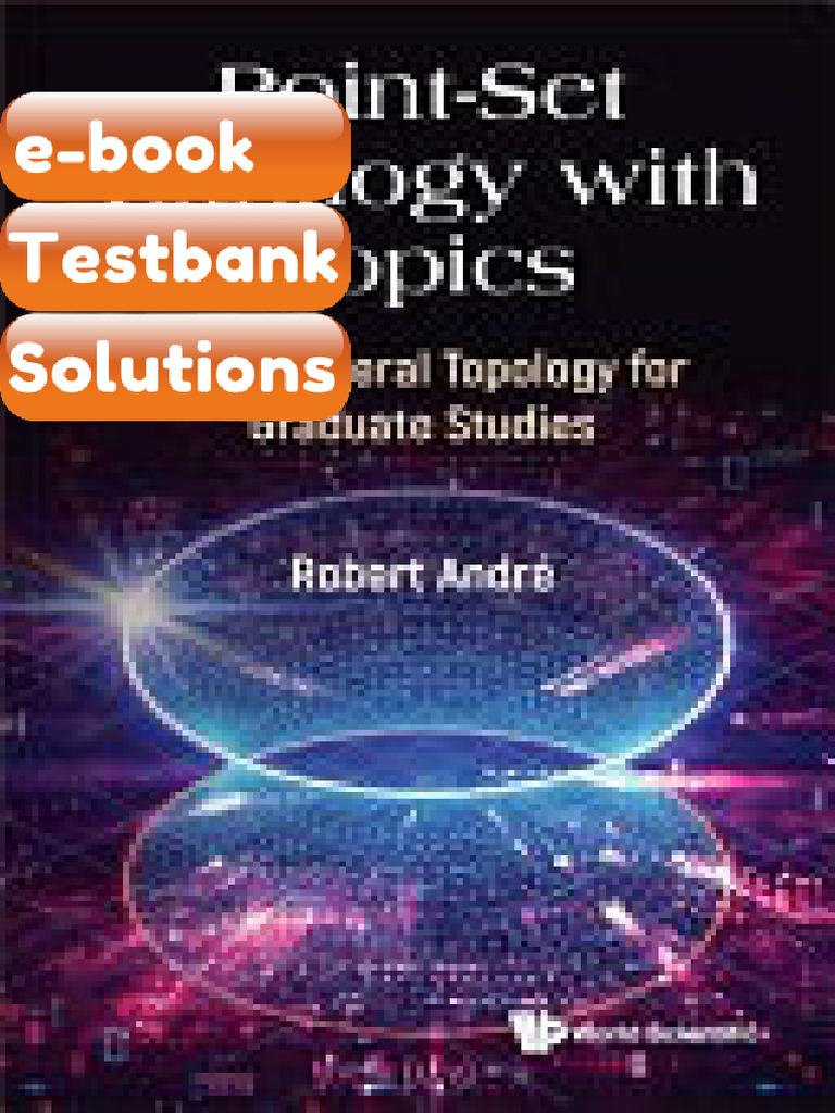 Testbank PointSet Topology With Topics Basic General Topology For ...