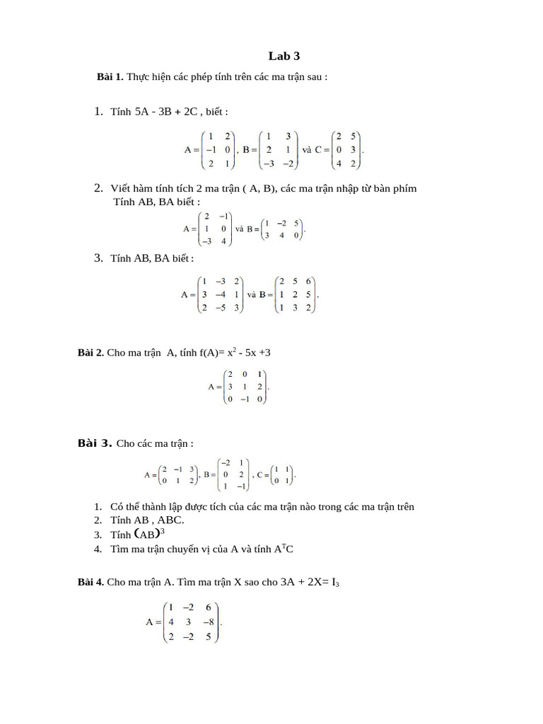 bai lab 3 | PDF