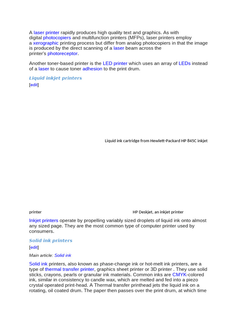 Hardware 222 | PDF | Printer (Computing) | Printing