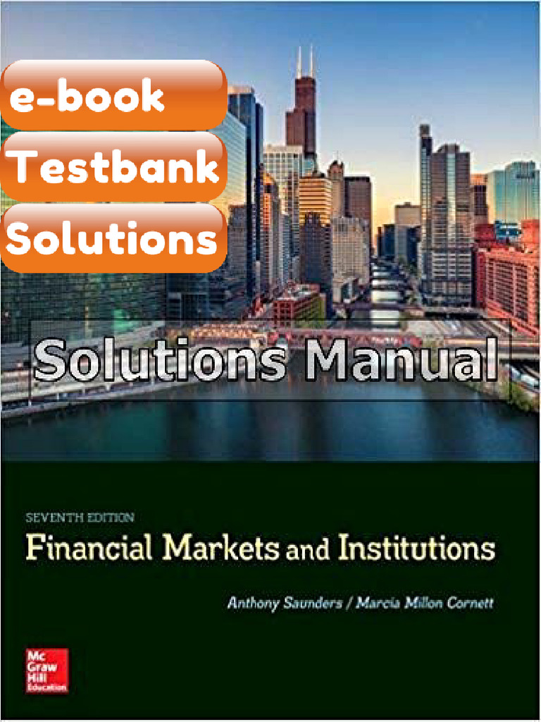 Testbank Financial Markets and Institutions 7th Edition Saunders | PDF ...