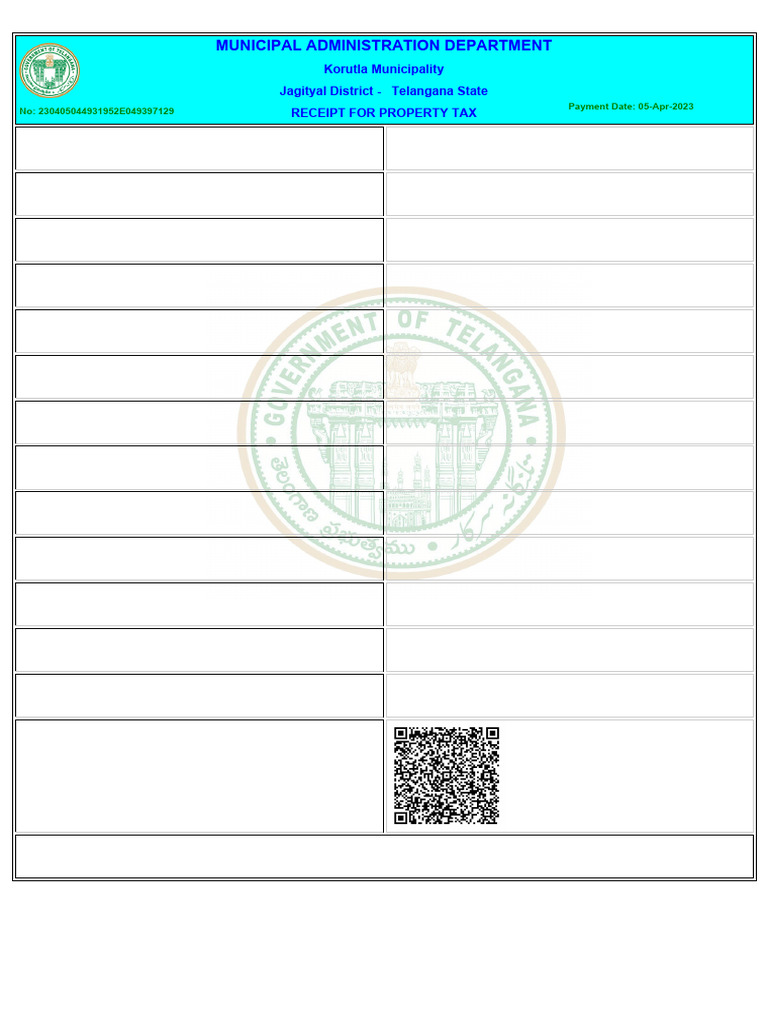 CD Ma Receipt Details | PDF