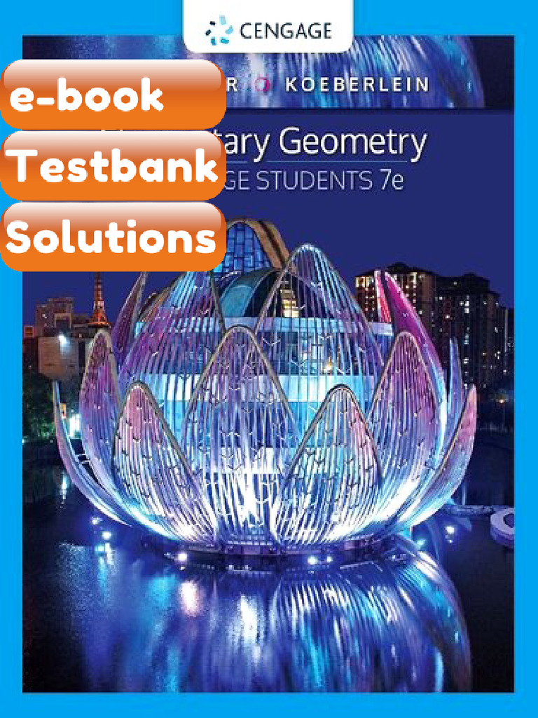 Testbank Elementary Geometry for College Students 7th Edition Daniel C ...