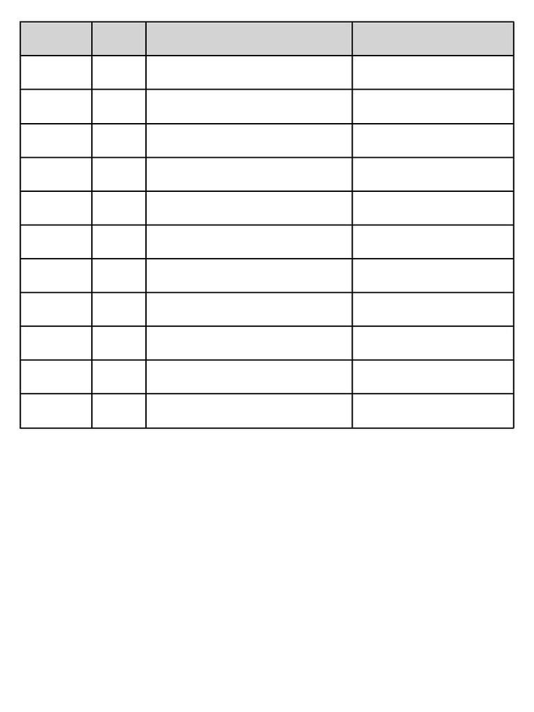 20 Day War Map Table Only | PDF