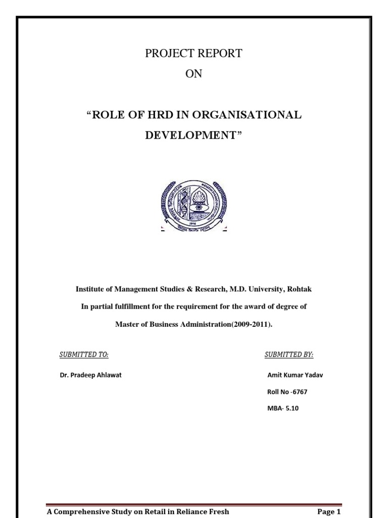 Reliance Fresh Customer Satisfaction PDF Retail Business