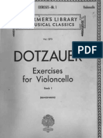 Dotzauer 113 Estudios Vol.1 (Exercises 1-34]