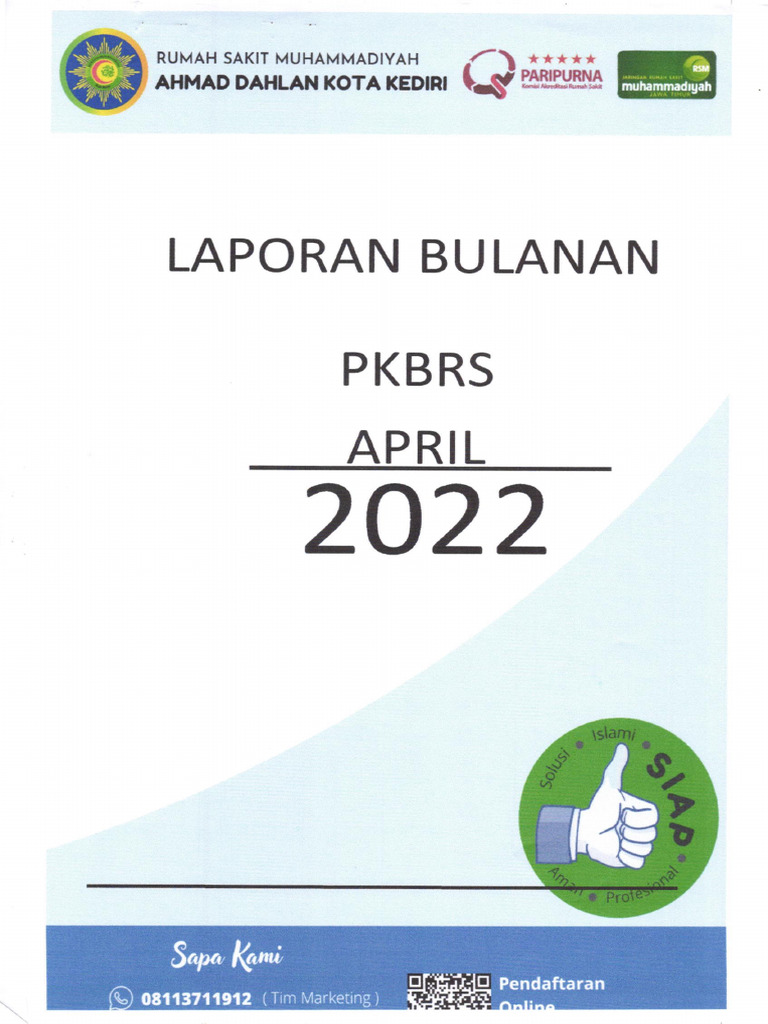 Lap Bulanan April Scan | PDF