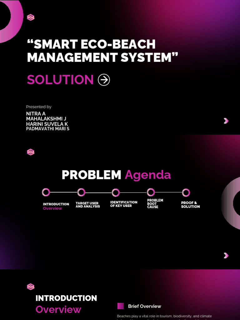 Smart Eco-Beach Management | PDF | Waste | Waste Management