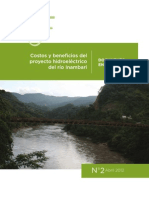 Costos y beneficios del proyecto hidroel+®ctrico del r+¡o Inambari