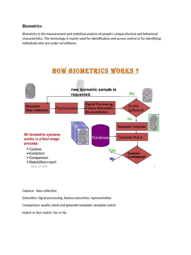 Biometrics Detailed Overview | PDF