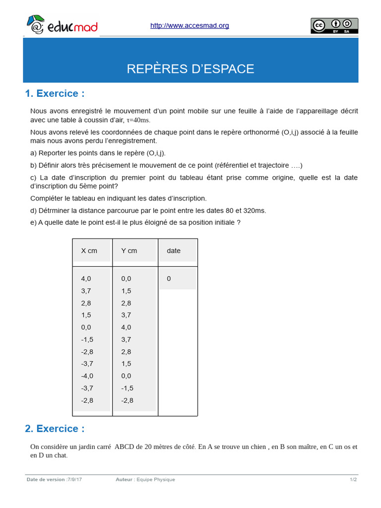 Repère Despace | PDF