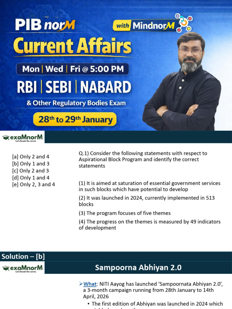 PIB 28th To 29th January | PDF | Financial Technology | Finance & Money ...