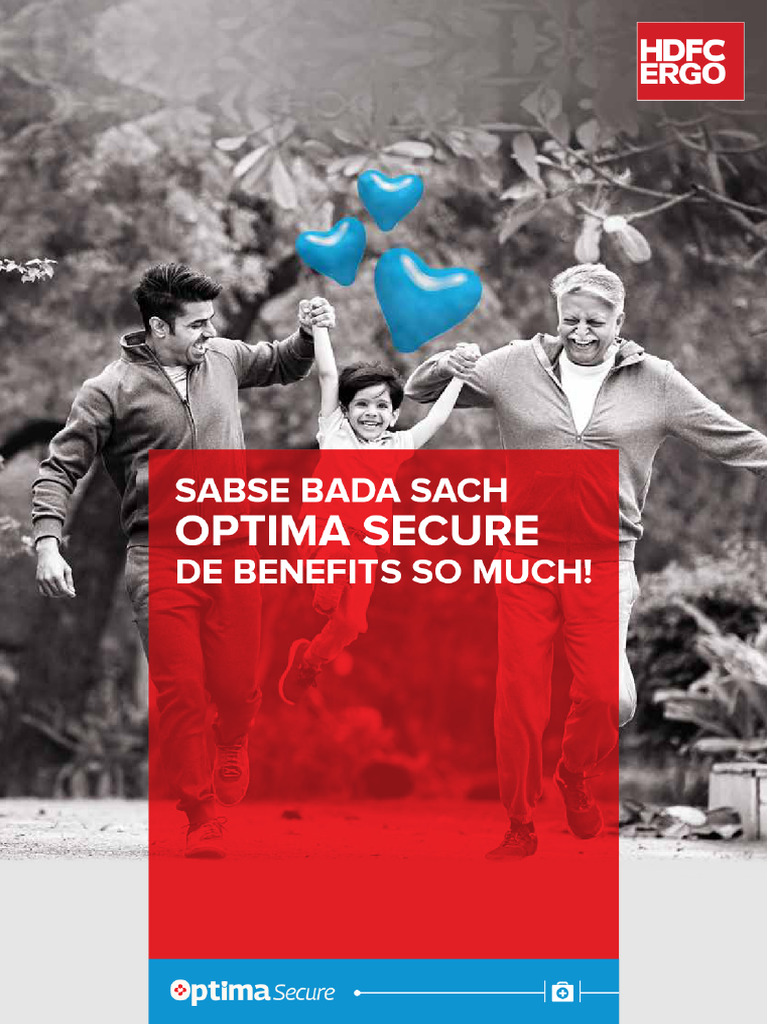 Optima Secure-Plan Brochure | PDF | Insurance | Financial Risk