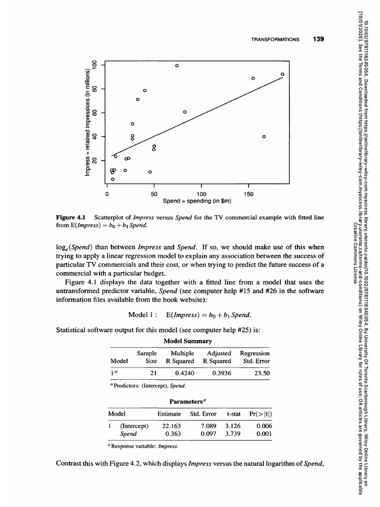Applied Regression Modeling | PDF