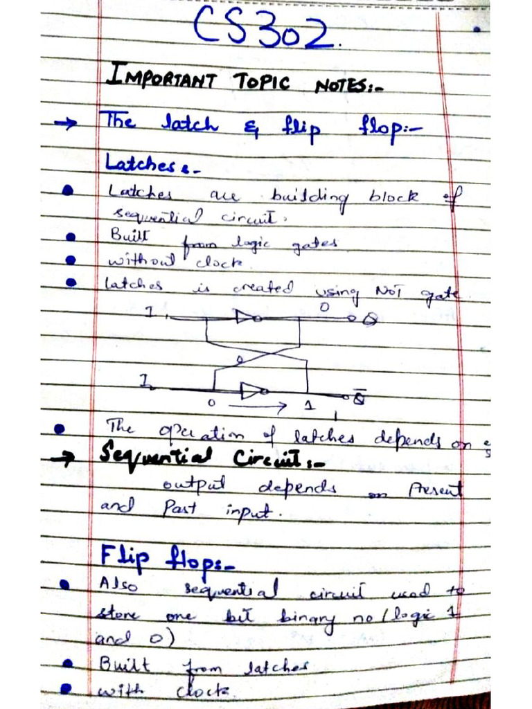 Cs302 Notes by Ch | PDF