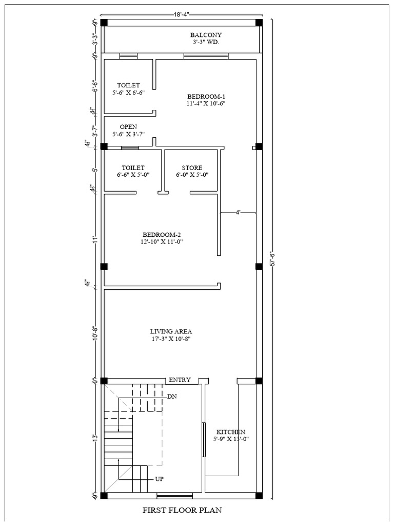 First Floor Plan -1 | PDF