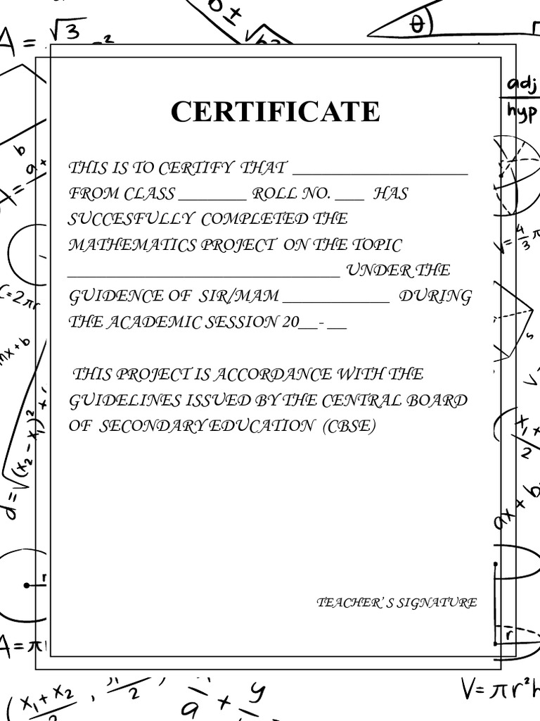 Certificate | PDF