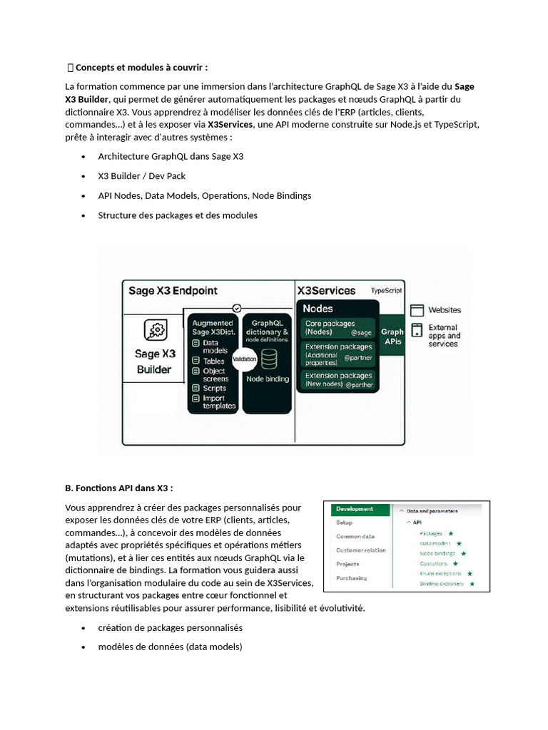 Concepts Et Modules À Couvrir | PDF | Environnement de développement ...