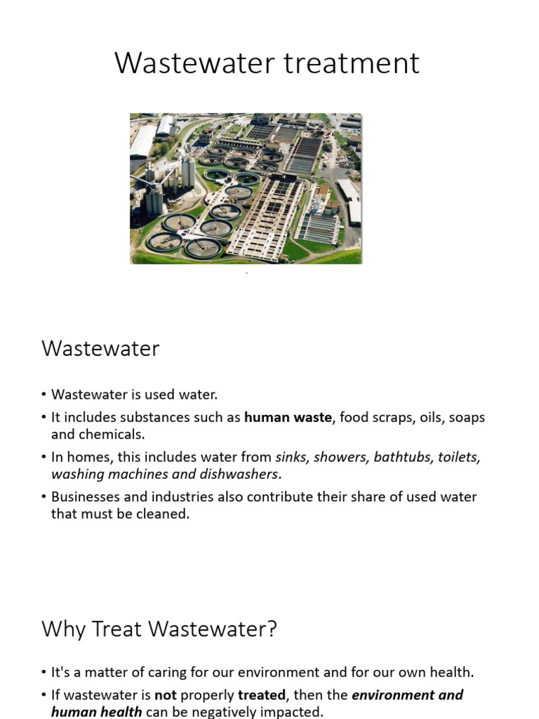 Wastewater Treatment | PDF | Sewage Treatment | Water