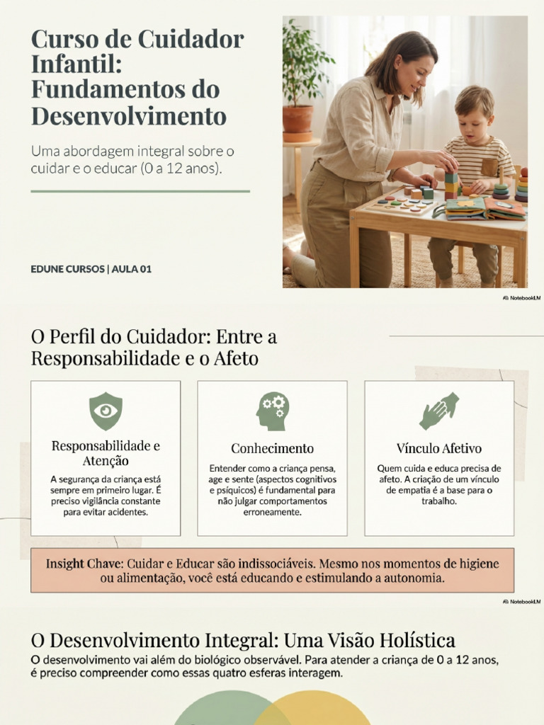 Cuidar Educar Entender A Criança | PDF