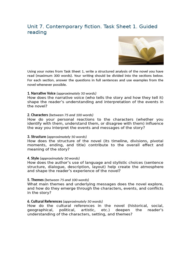 Unit 7-Structured Writing | PDF