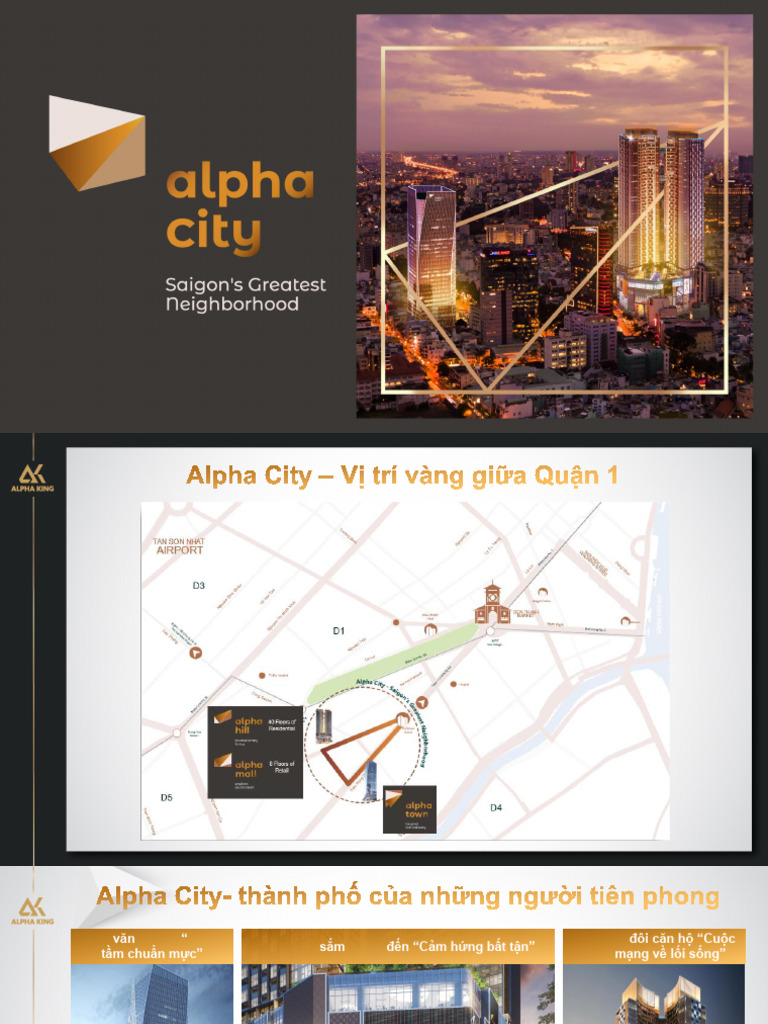 Alpha City - Project Introduction - VN - V8.1 | PDF | Vietnam