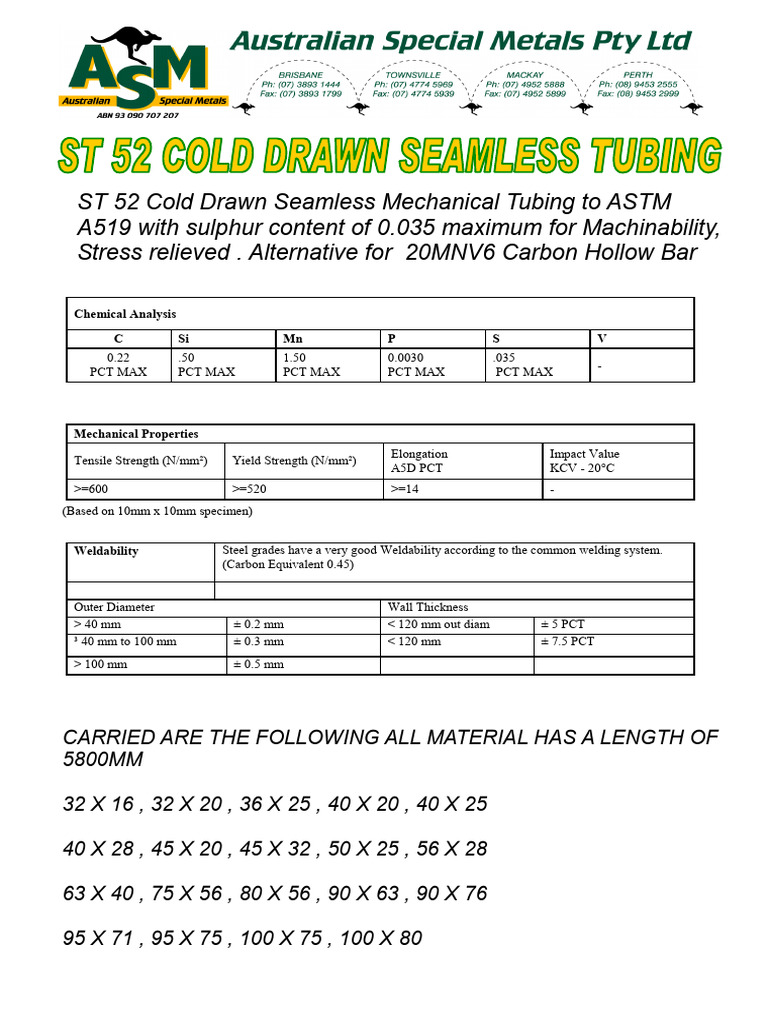 ST 52 | PDF
